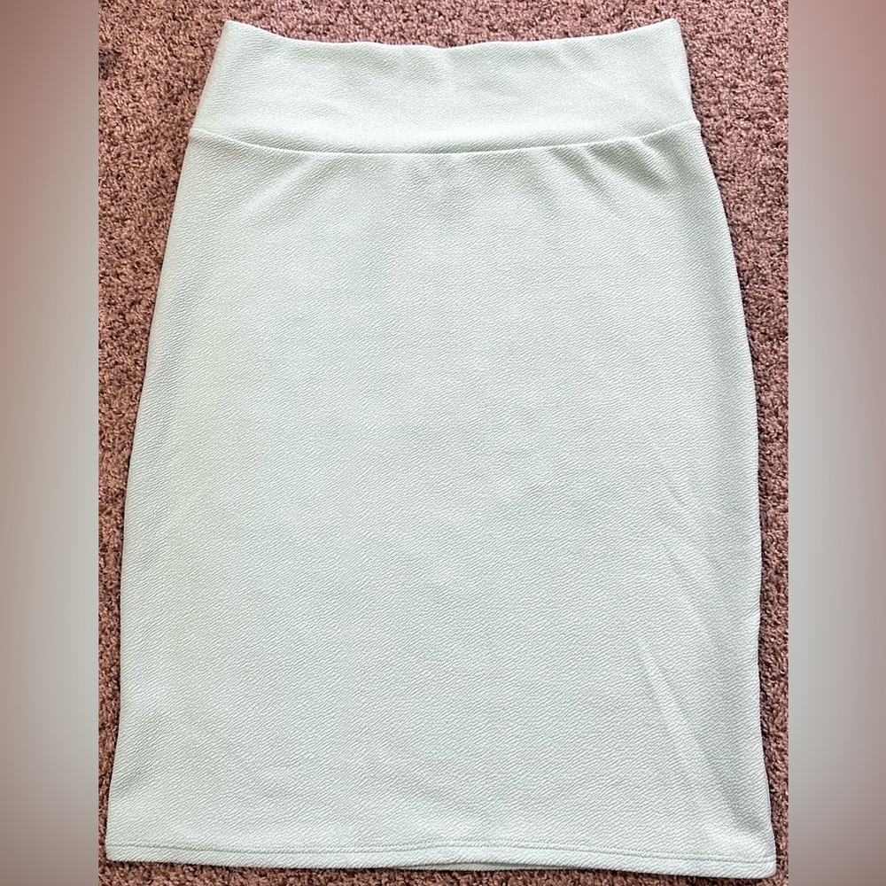 L LuLaRoe Cassie Skirt Mint